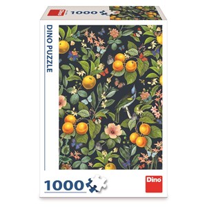 Dino (53285) - "Blooming Oranges" - 1000 brikker puslespil