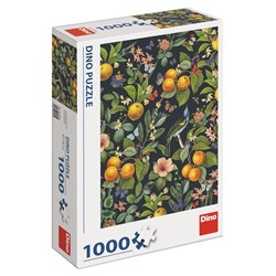 Dino (53285) - "Blooming Oranges" - 1000 brikker puslespil