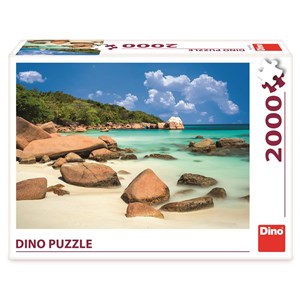 Dino (56122) - "Beach" - 2000 brikker puslespil