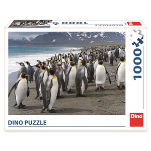 Dino (53283) - "Penguins" - 1000 brikker puslespil