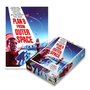 Zee Puzzle (18530) - "Plan 9 From Outer Space" - 500 brikker puslespil
