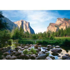 Ravensburger (19206) - "Yosemite Valley" - 1000 brikker puslespil