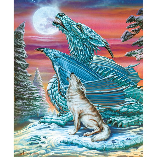 SunsOut (20141) - Ed Beard Jr: "Moon Song" - 1000 brikker puslespil