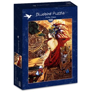 Bluebird Puzzle (70058) - "Aztec Dawn" - 1500 brikker puslespil