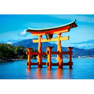 Bluebird Puzzle (70009) - "The torii of Itsukushima Shrine" - 1500 brikker puslespil
