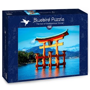 Bluebird Puzzle (70009) - "The torii of Itsukushima Shrine" - 1500 brikker puslespil