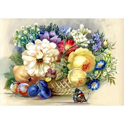 Bluebird Puzzle (70026) - Nadiia Starovoitova: "Autumn Bouquet" - 1500 brikker puslespil