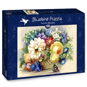 Bluebird Puzzle (70026) - Nadiia Starovoitova: "Autumn Bouquet" - 1500 brikker puslespil