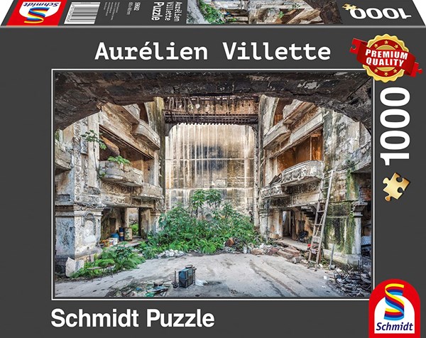 Schmidt Spiele (59682) - Aurelien Villette: "Cuban Theatre" - 1000 brikker puslespil