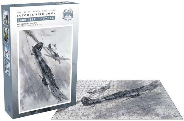 Zee Puzzle (26233) - "Butcher Bird Down" - 1000 brikker puslespil