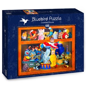 Bluebird Puzzle (70421) - Gabriel Gressie: "Crowded House" - 1000 brikker puslespil