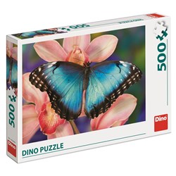 Dino (50249) - "Butterfly" - 500 brikker puslespil