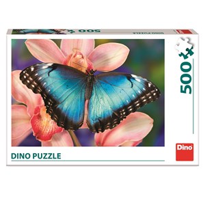 Dino (50249) - "Butterfly" - 500 brikker puslespil