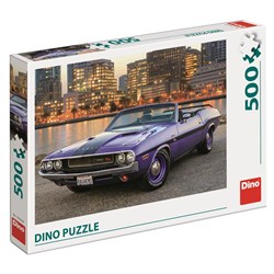 Dino (50252) - "Dodge Cars" - 500 brikker puslespil