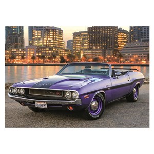 Dino (50252) - "Dodge Cars" - 500 brikker puslespil