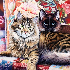 MasterPieces (71814) - "Raja and Mulan" - 1000 brikker puslespil