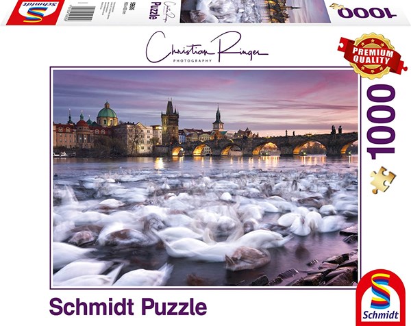 Schmidt Spiele (59695) - Christian Ringer: "Prague" - 1000 brikker puslespil