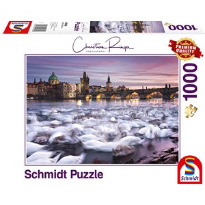 Schmidt Spiele (59695) - Christian Ringer: "Prague" - 1000 brikker puslespil