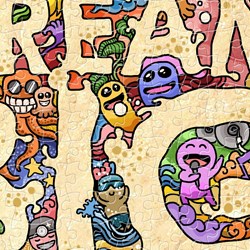 Pintoo (h1671) - "Dream Big" - 1000 brikker puslespil