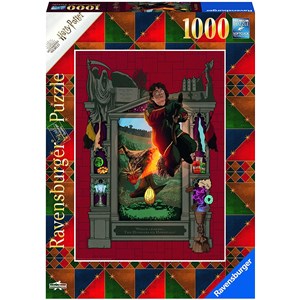 Ravensburger (16518) - "Harry Potter" - 1000 brikker puslespil