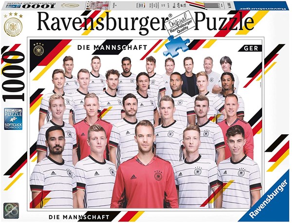 Ravensburger (16480) - "European Championship 2020" - 1000 brikker puslespil