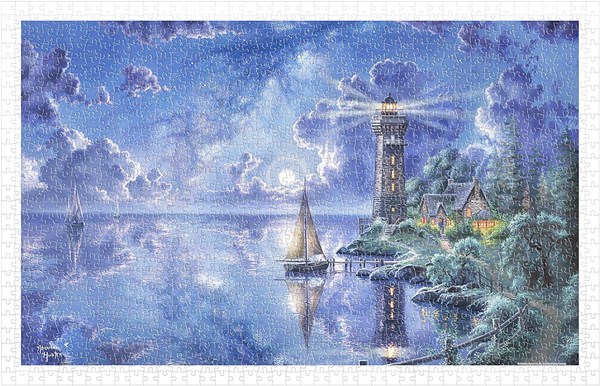 Pintoo (h2017) - Abraham Hunter: "Light of Peace" - 1000 brikker puslespil