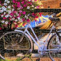 Pintoo (h1770) - "Beautiful Sunrise Over Amsterdam" - 1000 brikker puslespil