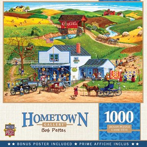 MasterPieces (72027) - Bob Pettes: "McGiverny's Country Store" - 1000 brikker puslespil