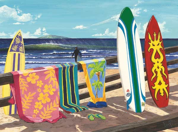 Ravensburger (14214) - Scott Westmoreland: "Hang Loose" - 500 brikker puslespil