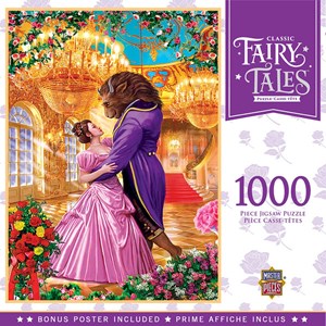 MasterPieces (72017) - "Beauty and the Beast" - 1000 brikker puslespil