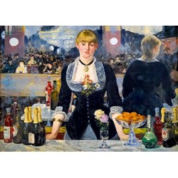 Bluebird Puzzle (60080) - Edouard Manet: "A Bar at the Folies-Bergère, 1882" - 1000 brikker puslespil
