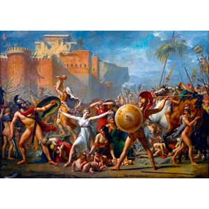 Bluebird Puzzle (60084) - Jacques-Louis David: "The Intervention of the Sabine Women, 1799" - 1000 brikker puslespil