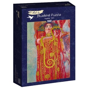 Bluebird Puzzle (60087) - Gustav Klimt: "Hygieia, 1931" - 1000 brikker puslespil