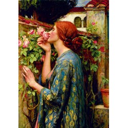 Bluebird Puzzle (60096) - John William Waterhouse: "The Soul of the Rose, 1903" - 1000 brikker puslespil