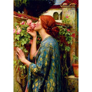 Bluebird Puzzle (60096) - John William Waterhouse: "The Soul of the Rose, 1903" - 1000 brikker puslespil