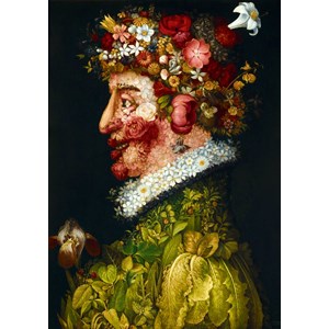 Bluebird Puzzle (60073) - Giuseppe Arcimboldo: "La Primavera, 1563" - 1000 brikker puslespil