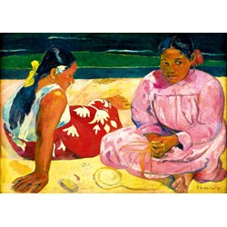 Bluebird Puzzle (60076) - Paul Gauguin: "Tahitian Women on the Beach, 1891" - 1000 brikker puslespil