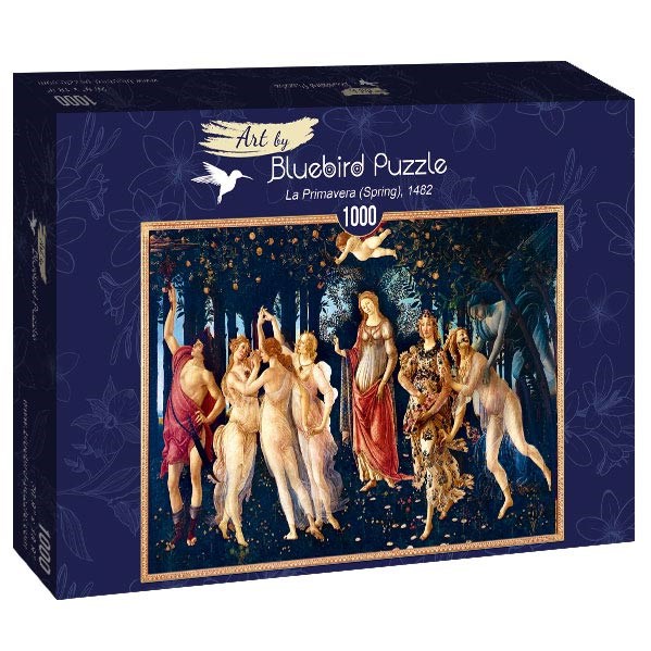 Bluebird Puzzle (60057) - Sandro Botticelli: "La Primavera (Spring), 1482" - 1000 brikker puslespil