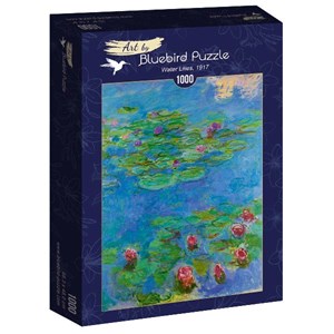 Bluebird Puzzle (60062) - Claude Monet: "Water Lilies, 1917" - 1000 brikker puslespil
