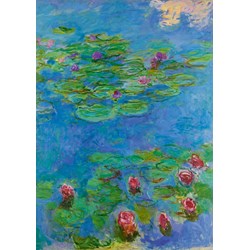 Bluebird Puzzle (60062) - Claude Monet: "Water Lilies, 1917" - 1000 brikker puslespil