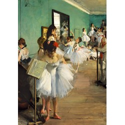 Bluebird Puzzle (60046) - Edgar Degas: "The Dance Class, 1874" - 1000 brikker puslespil