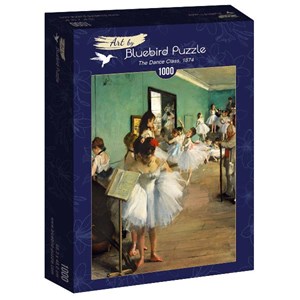 Bluebird Puzzle (60046) - Edgar Degas: "The Dance Class, 1874" - 1000 brikker puslespil