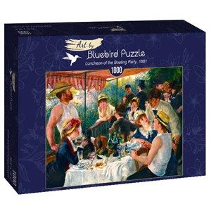 Bluebird Puzzle (60048) - Pierre-Auguste Renoir: "Luncheon of the Boating Party, 1881" - 1000 brikker puslespil