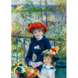 Bluebird Puzzle (60050) - Pierre-Auguste Renoir: "Two Sisters (On the Terrace), 1881" - 1000 brikker puslespil