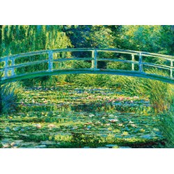 Bluebird Puzzle (60043) - Claude Monet: "The Water-Lily Pond, 1899" - 1000 brikker puslespil