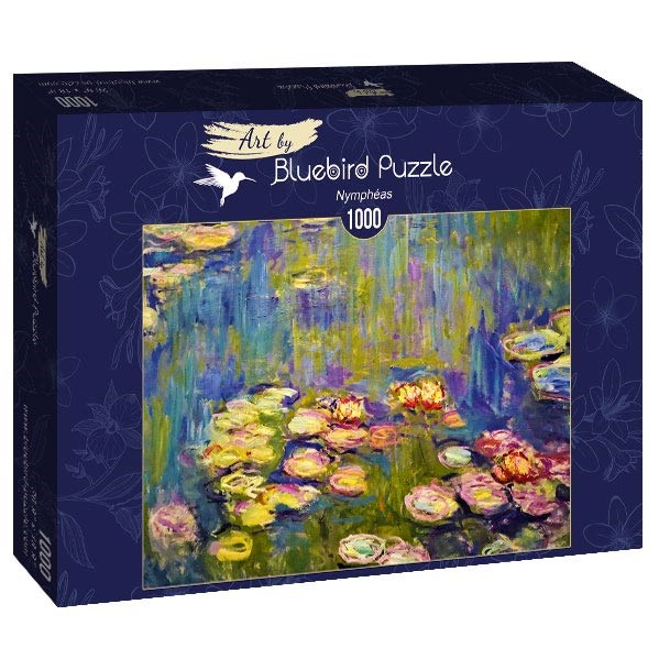 Bluebird Puzzle (60044) - Claude Monet: "Nymphéas" - 1000 brikker puslespil