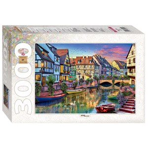 Step Puzzle (85022) - "Colmar, France" - 3000 brikker puslespil