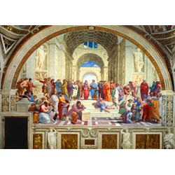 Bluebird Puzzle (60013) - Raphael: "The School of Athens, 1511" - 1000 brikker puslespil