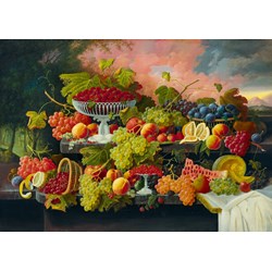 Bluebird Puzzle (60024) - Severin Roesen: "Still Life, 1867" - 1000 brikker puslespil