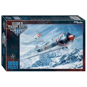 Step Puzzle (79614) - "World of Warplanes" - 1000 brikker puslespil